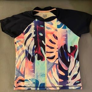 Athleta Girl short sleeve RashGuard